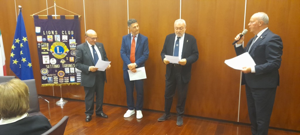 31° anniversario del Lions Club Settimo Torinese e ingresso di un illustre nuovo socio